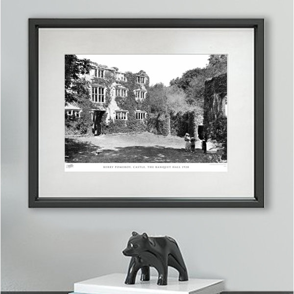 The Francis Frith Collection Berry Pomeroy, Castle, The Banquet Hall 1928 Single Picture Frame